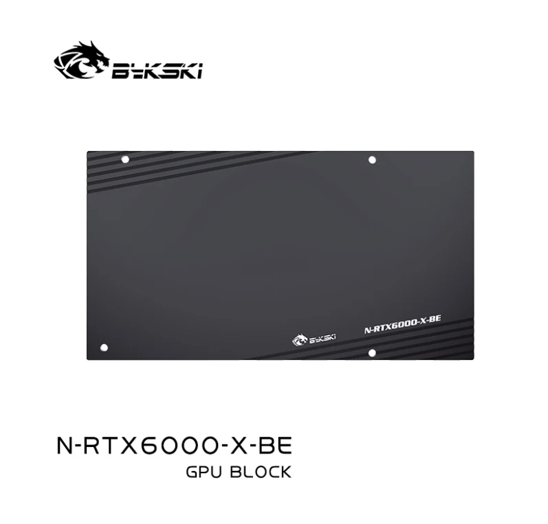 Bykski GPU bloque de agua para tarjeta de vídeo NVIDIA RTX 6000 Ada/proceso de cobre rojo cromado radiador totalmente metálico N-RTX6000-X - imagen 5