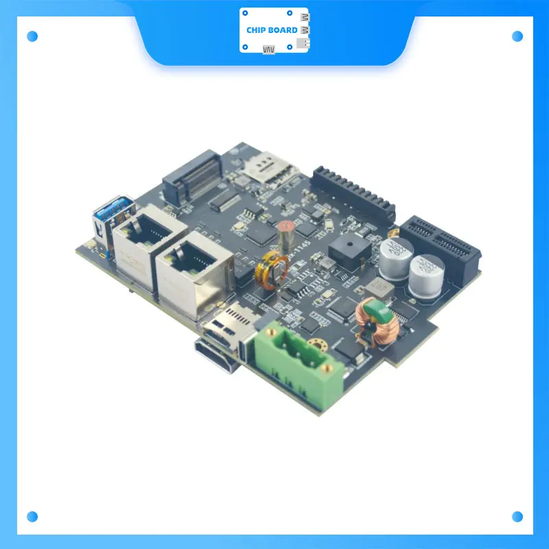 EdgeLogix-1145 PLC industrial: Raspberry Pi CM5 basado en doble GbE, RS485/232, 24 V DI/DO y entradas analógicas - imagen 4