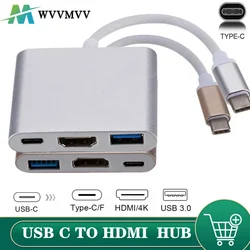 Adaptador Multipuertos USB-C HDMI MacBook