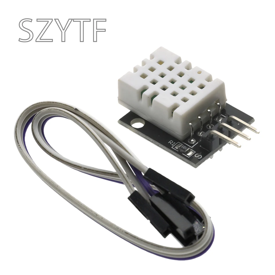 Sensor preciso de temperatura y humedad GXHT11, cable único industrial, funciona con proyectos DHT11, Arduino y Raspberry Pi - imagen 2