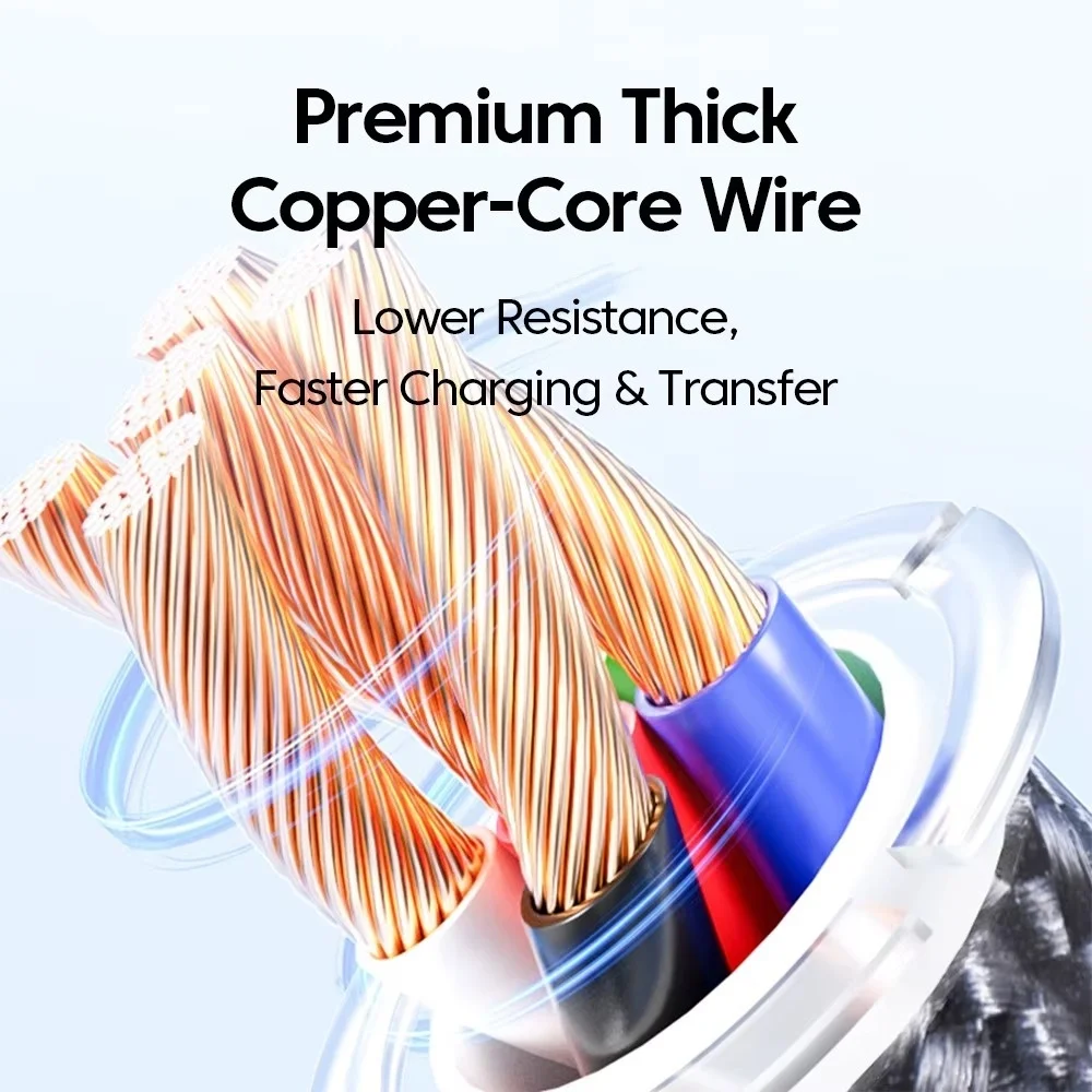 Cable USB C 3 en 1, Cable cargador USB tipo C, puerto USB múltiple, Cable de carga rápida para iPhone, Xiaomi, Samsung, Cable de datos USB tipo C - imagen 3