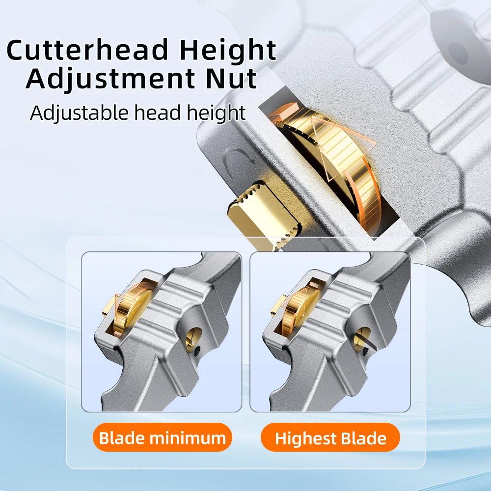 Cuchillo de apertura longitudinal Cortadora de cables de funda longitudinal Pelacables de fibra óptica - imagen 5