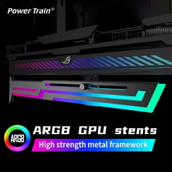 Power Train Soporte Tarjeta Gráfica ARGB Altura Ajustable