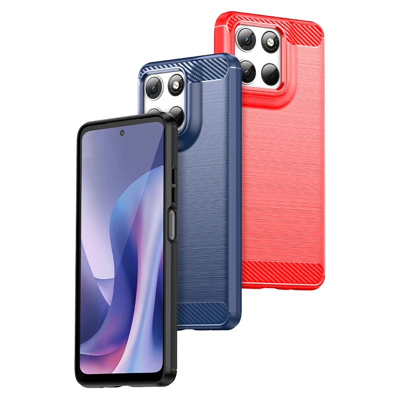 Para Motorola Moto G57 funda Moto G67 G57 funda de alimentación Fundas Coque protector de silicona suave parachoques trasero de teléfono Moto G57 - imagen 4