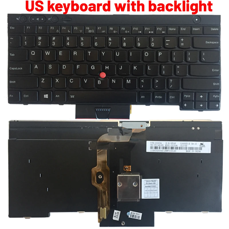 Un teclado con luz de fondo y luz de fondo USB