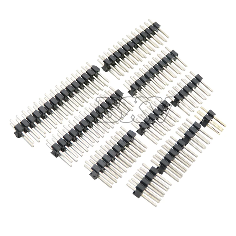 Placa PCB de doble fila macho de 2,54mm, 2 ~ 40P, Conector de cabezal de Pin, 2x2/3/4/6/8/10/12/15/20/40P arduino - imagen 4