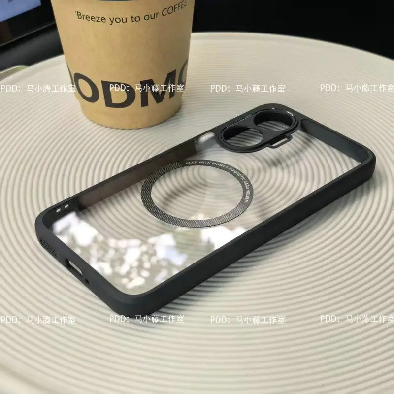 Funda para POCO F7 X7 F6 Pro F7Ultra esmerilado mate PC TPU cubierta magnética transparente para Xiaomi POCO X7Pro F7 Ultra parachoques - imagen 5