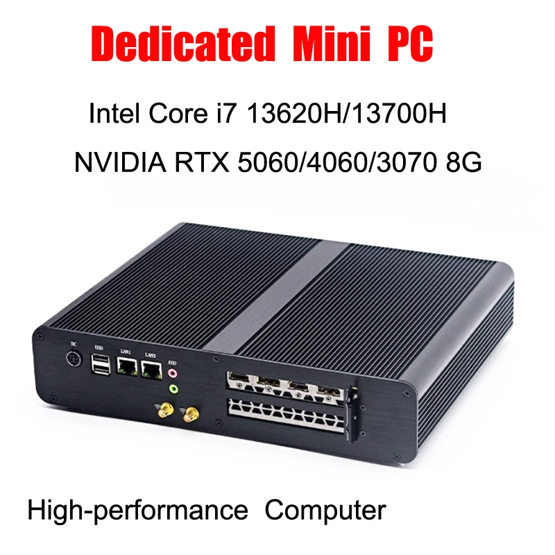 Gamer dedicado Mini PCNVIDIA GeForce RTX 5060/4060/3070 8G 3060M 12G Intel Core i7 13700H/13620H Win11 computadora de escritorio de oficina