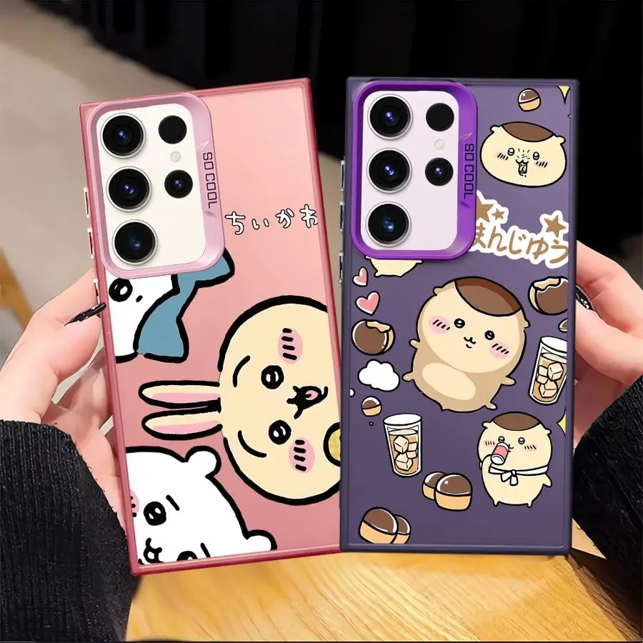 Funda para Samsung Galaxy S21 S23 S23 S22 Note 20 Ultra S24 FE S25 S20 Plus funda trasera para teléfono Linda Chi-ikawaS - imagen 5