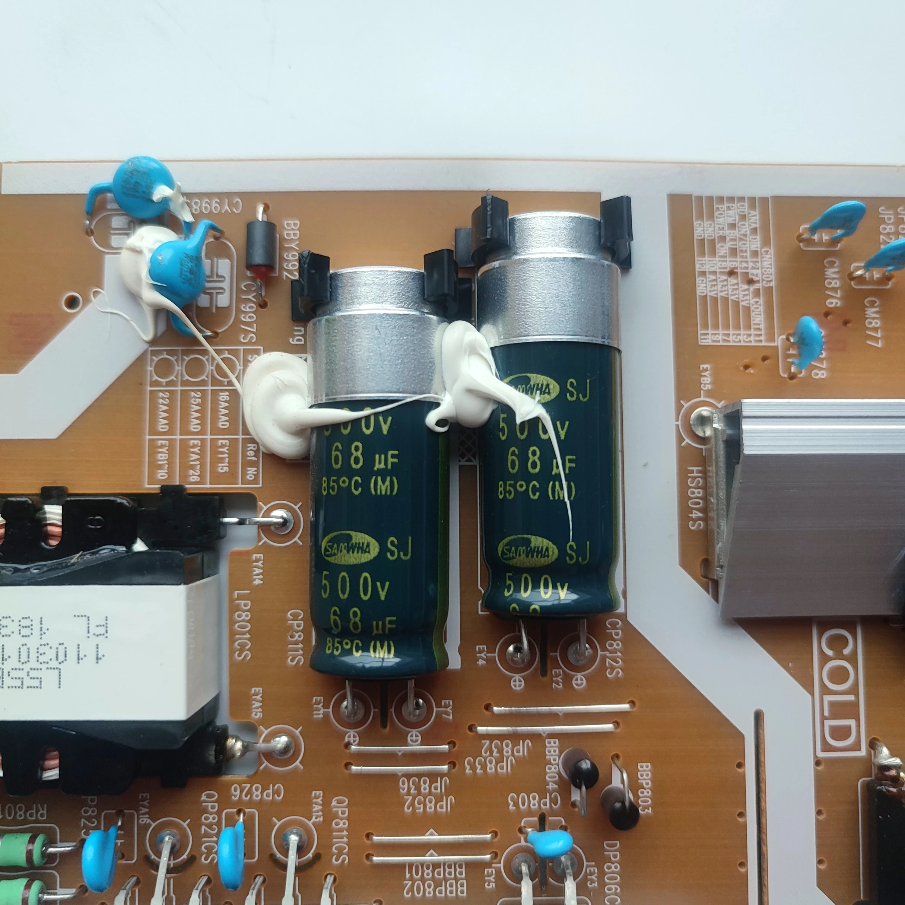 Placa de fuente de alimentación Original y genuina, BN44-00876A de BN44-00876B, BN44-00876C para piezas de TV LCD de 55 pulgadas, nueva - imagen 5