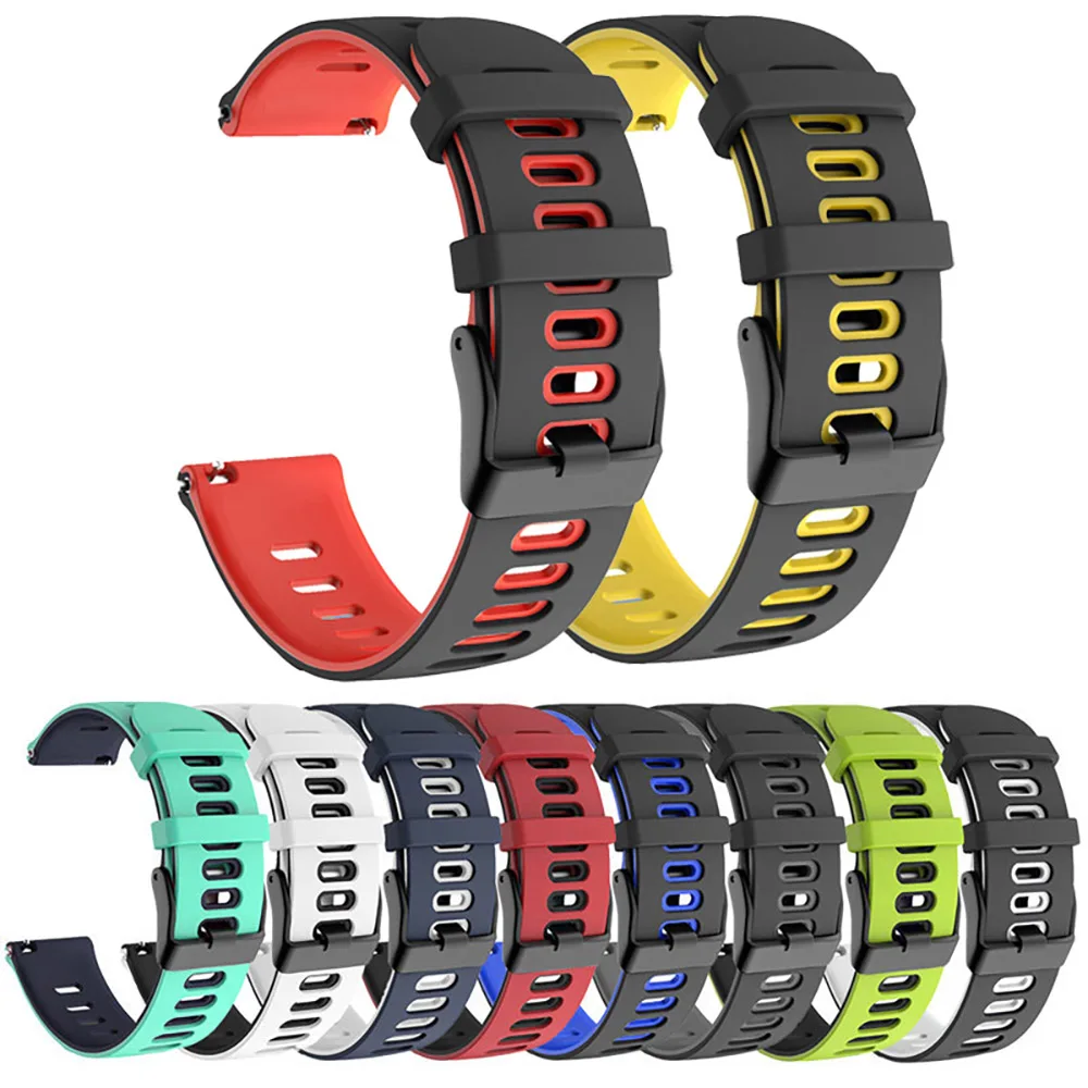 Correa de reloj de 20mm para Garmin Venu/SQ/SQ2/2 Plus, pulsera para Garmin Forerunner 570 42mm 65 168 245 645 158 55