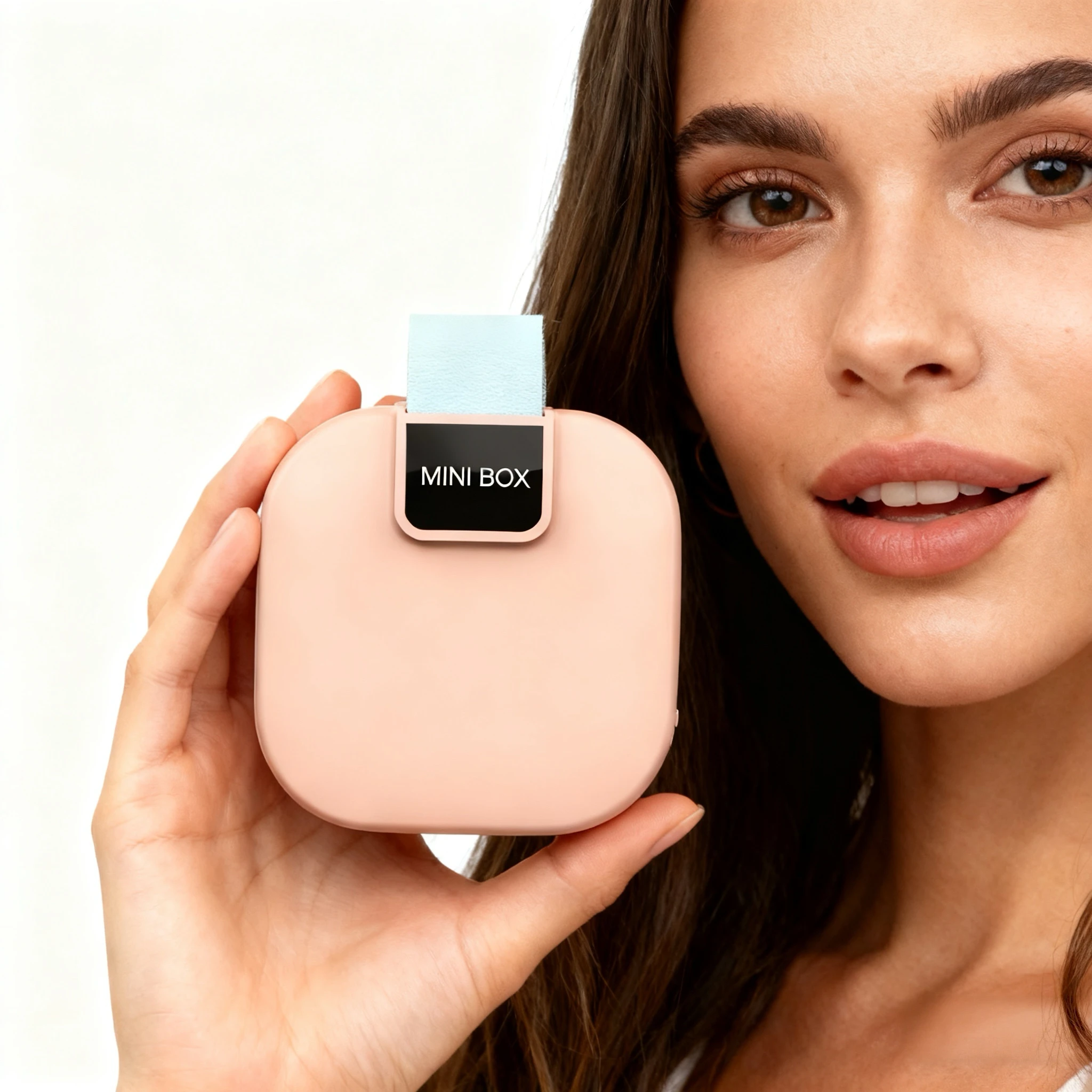 Estuche de almacenamiento portátil para cables y cargadores de datos: mini caja organizadora multifunción para auriculares Bluetooth y artículos pequeños - imagen 2