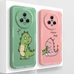 Funda Honor Magic5 Pro de Silicona – Dinosaurio Antigolpes
