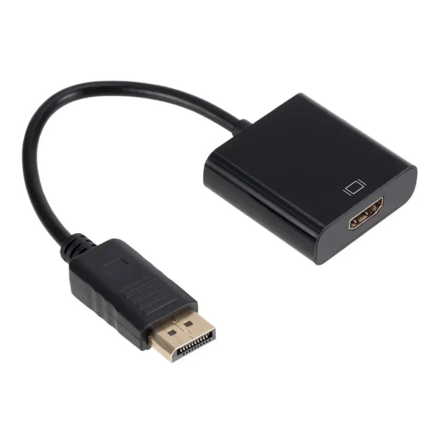 Convertidor compatible con DisplayPort a HDMI de 1080P, Cable adaptador DP macho a HD hembra para HDTV, PC, proyector, TV, ordenador portátil - imagen 4
