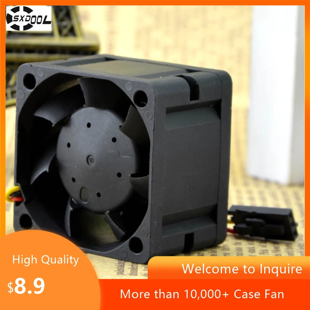 para Delta TBB0412EHN 40mm 12V ventilador PWM de 4 cables, alto flujo de aire 0.87A para refrigeración de servidor de refuerzo de coche RC - imagen 5