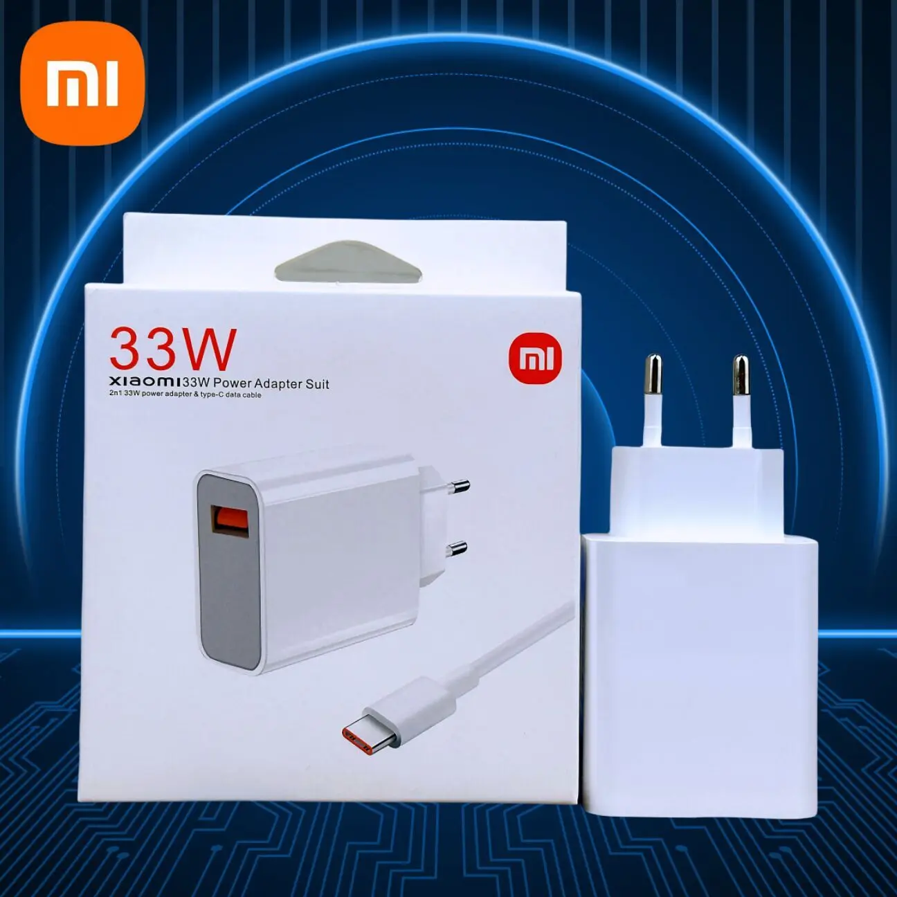 Xiaomi-Adaptador de cargador Original de 33W, Cable Turbo de carga rápida Usb tipo C para Poco X5, X4, M5S, X3 Pro, Redmi Note 12, 13, 12R, 13R