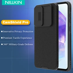 Funda de teléfono Nillkin para Samsung Galaxy A56 A36 A26 A55 5G PC + Material TPU con cubierta protectora para cámara deslizante