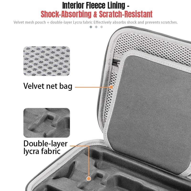 Bolsa de almacenamiento para DJI Osmo NANO, bolsa de protección de hombro para cámara deportiva, bolso de prevención de viaje portátil, caja de accesorios NANO - imagen 5