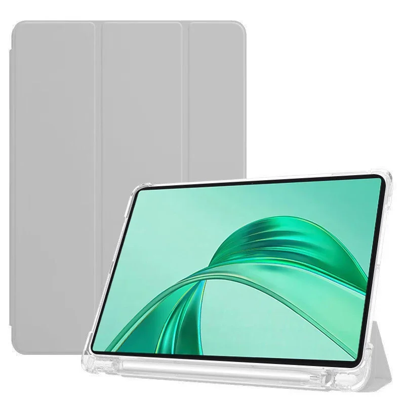 Para Huawei Honor Pad X8A funda con portalápices soporte trasero de TPU triple plegable para Honor Pad X8A NDL-W09 funda para tableta de 11 pulgadas - imagen 3