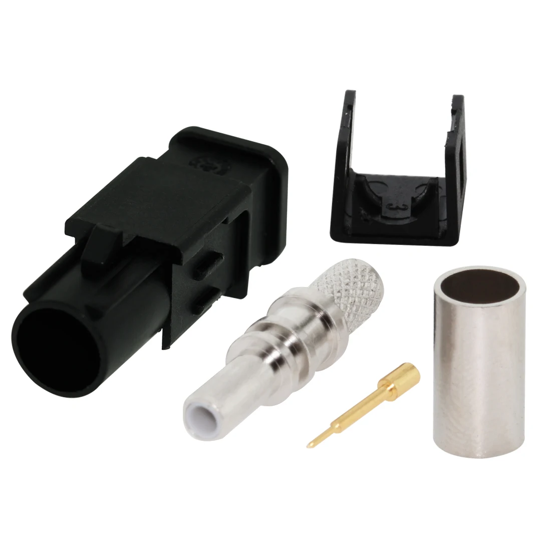 Fakra-conector macho A/B/C/D/K/Z, versión larga RF de conector Coaxial, Cable de soldadura SMB para RG316 /RG174, venta al por mayor, 1 unidad - imagen 5