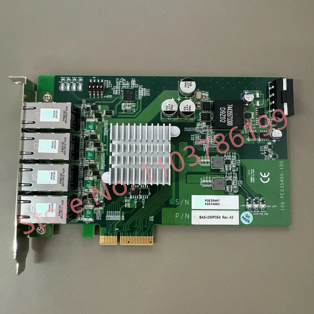 Tarjeta de adquisición de cámaras industriales BAS-I350POE4 Rev.A2 - imagen 3