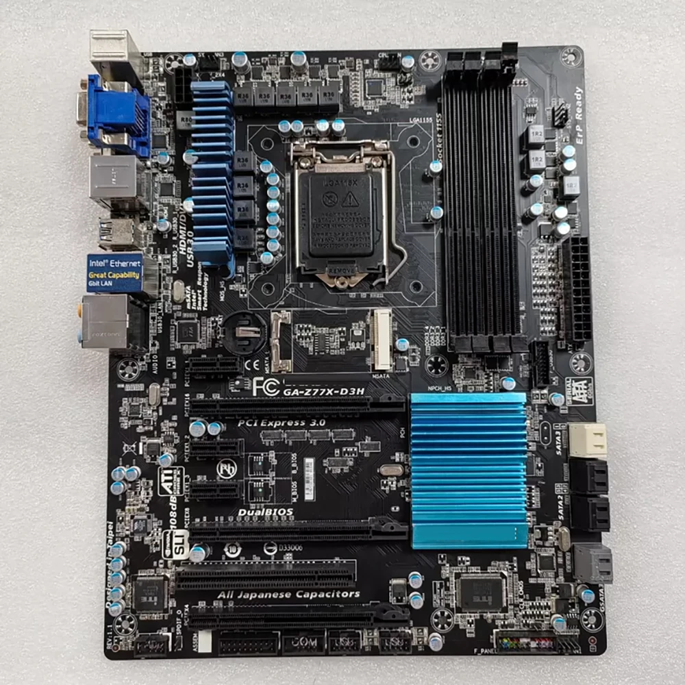 Para placa base serie Giga-byte Z77 LGA1155 GA-Z77X-D3H - imagen 2