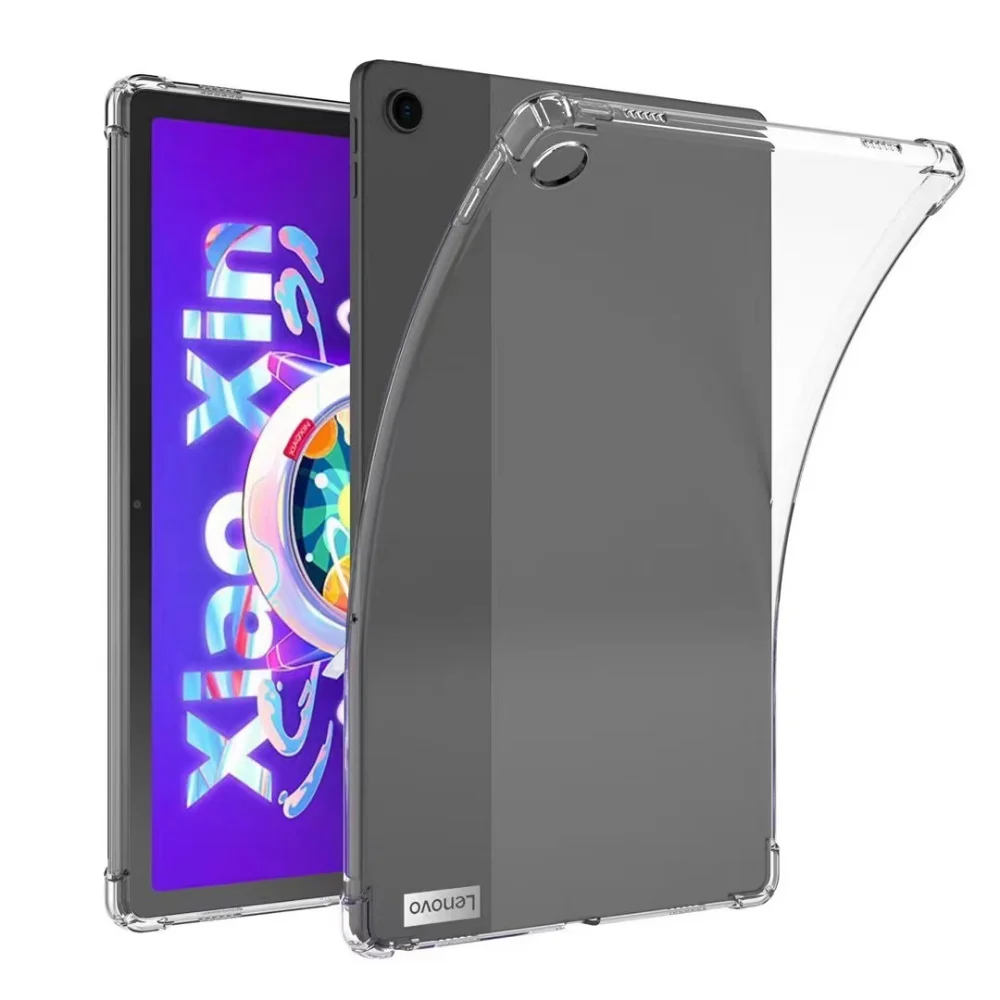 Funda para Lenovo Tab M10 Plus 3. a generación 10,6 ''2022 carcasa suave de silicona TPU Airbag cubierta protectora transparente para TB125FU TB128FU - imagen 5