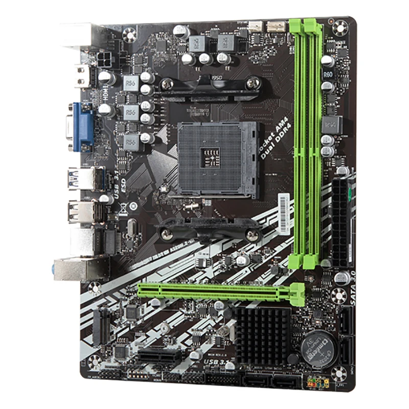 Placa base Original para ordenador de escritorio MAXSUN M-ATX A320 DDR4, compatible con A320M.2-VH ms-challenger de 3 generación - imagen 5