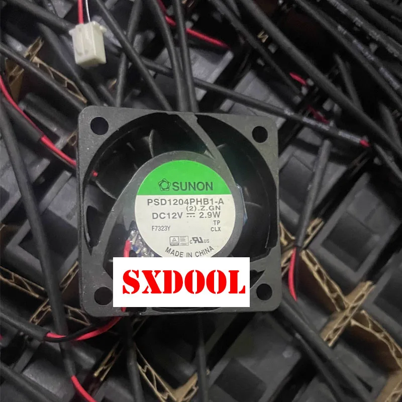 2 uds nuevo Sunon PSD1204PHB1-A 4015 12V 2,9 W 40mm 4cm ventilador de refrigeración silencioso 40mm X 40mm X 15mm