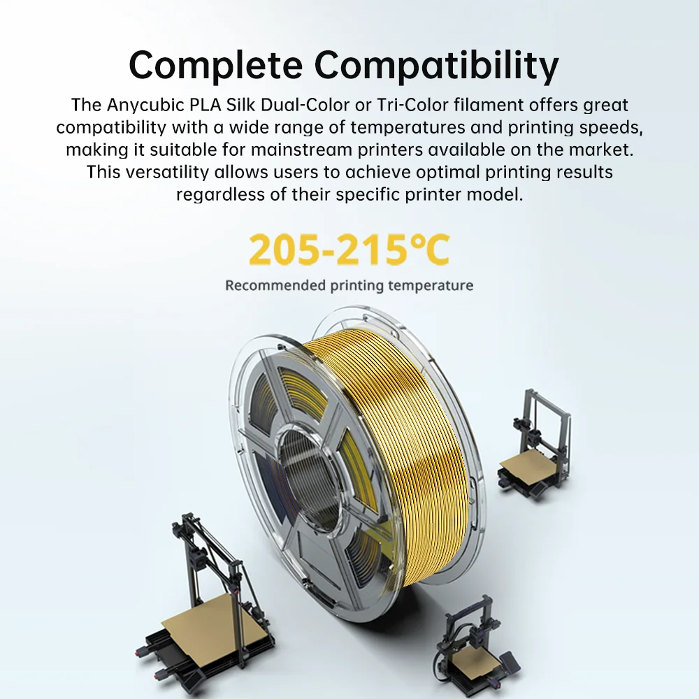 Enlace VIP ANYCUBIC para accesorios de impresora 3D FDM, Material de impresión 3D Multicolor brillante - imagen 3