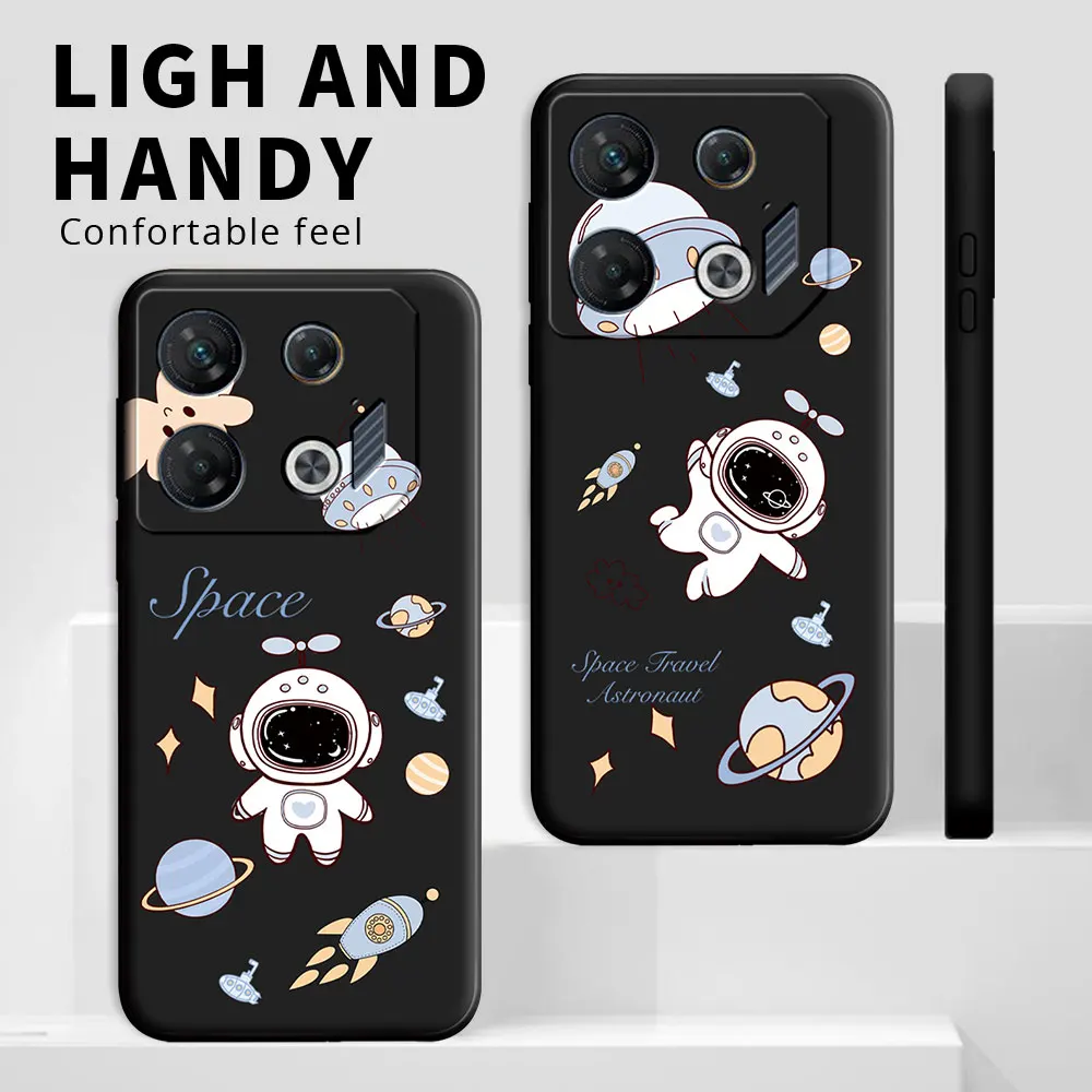 Funda de silicona a prueba de golpes para Infinix GT 10 Pro X6739, carcasa trasera de TPU suave para teléfono Infinix GT 10 Pro 5G, 2023 - imagen 5