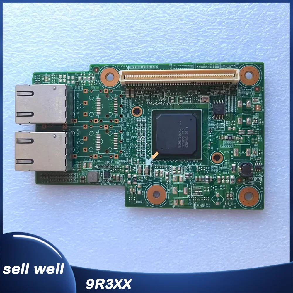 Para De-ll 5720 1G LOM Mezz tarjeta de red gigabit de doble puerto 9R3XX