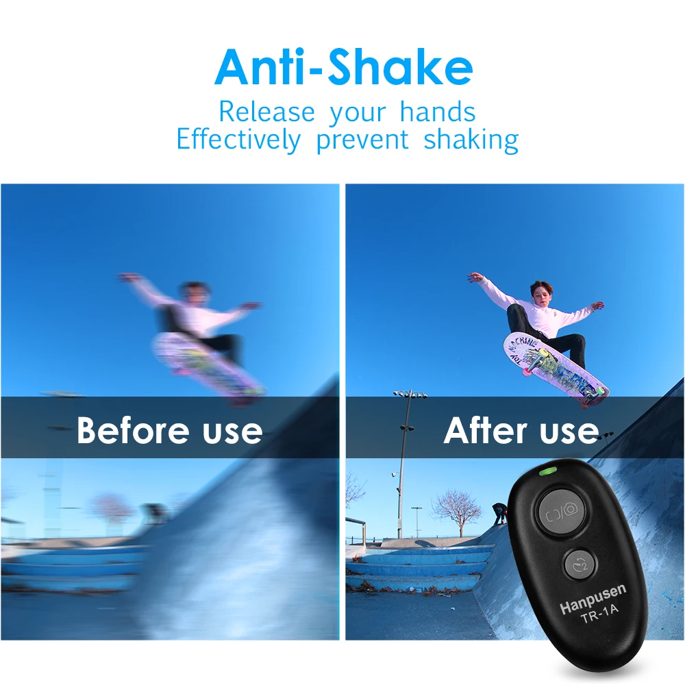 RICOH-botón inalámbrico para cámara, disparador de TR-1A con Bluetooth, Control remoto, Selfie, para Ricoh, THETA SC2, THETA Z1, THETA X, novedad - imagen 3