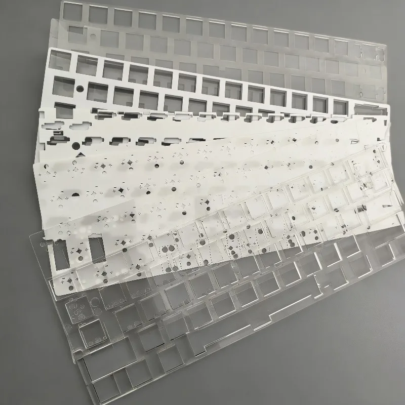 Paquete de sonido LH60CR personalizado PORON Sandwich parte inferior de algodón IXPE interruptor placa de posicionamiento accesorios de teclado de juego - imagen 2