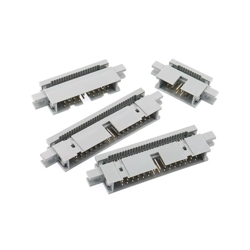 Pack 5 Conectores IDC 2,54mm Macho para Cable Plano 1,27mm - imagen 5