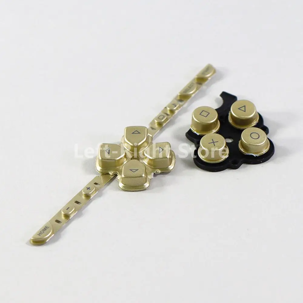 Juego de botones izquierdo y derecho coloridos, repuesto para PSP 2000, PSP2000, Kit de botones para consola de juegos, pieza de reparación, 1 Juego - imagen 2