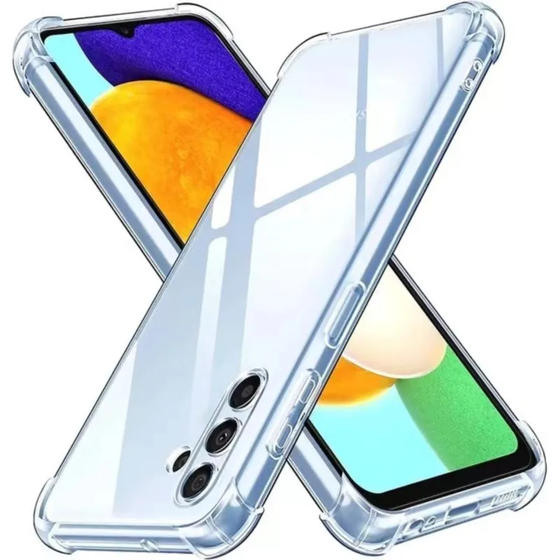 Para Samsung Galaxy A15 funda Samsung A15 A25 A35 A55 A24 A34 A54 A23 A33 A53 A73 4G 5G funda de silicona a prueba de golpes fundas transparentes