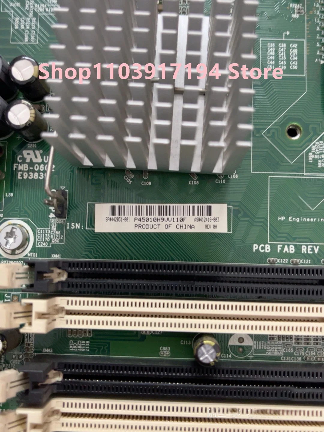 PARA placa base de estación de trabajo HP XW4400 437314 -001 442031 -001 412410 -003 - imagen 3