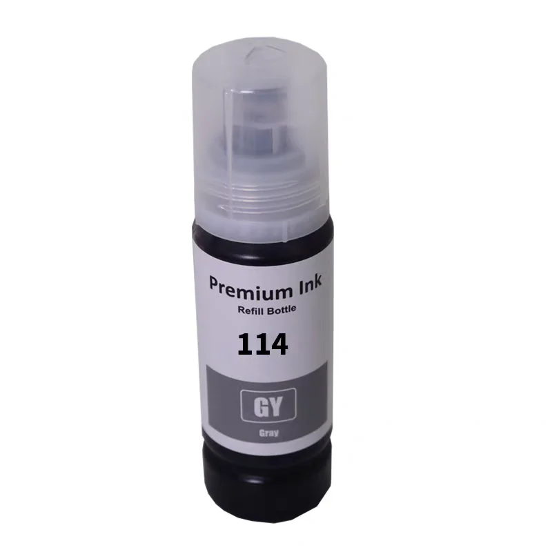Tinta de repuesto de tinte T114 114, Compatible con botella a base de agua, tinta de repuesto T114 114 para tinta de impresora Epson Ecotank ET-8500 ET-8550 - imagen 3