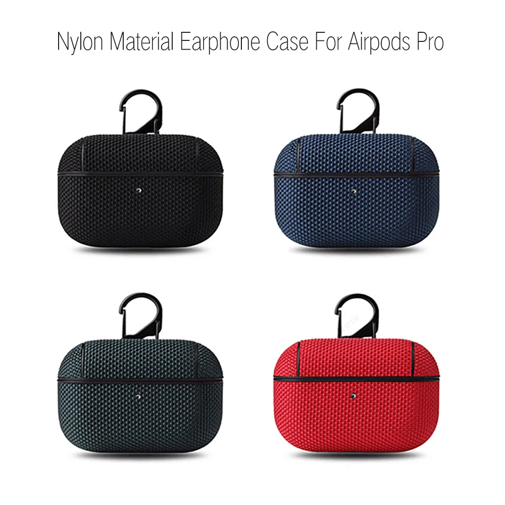 Funda de nailon suave para Apple Airpods Pro 2, cubierta de nailon a prueba de golpes para Apple AirPods 3 2, fundas para auriculares para AirPods Pro 3 2 1 - imagen 3