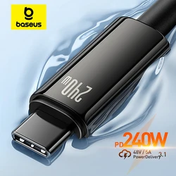 Cable Baseus USB-C para iPhone y MacBook – Carga rápida