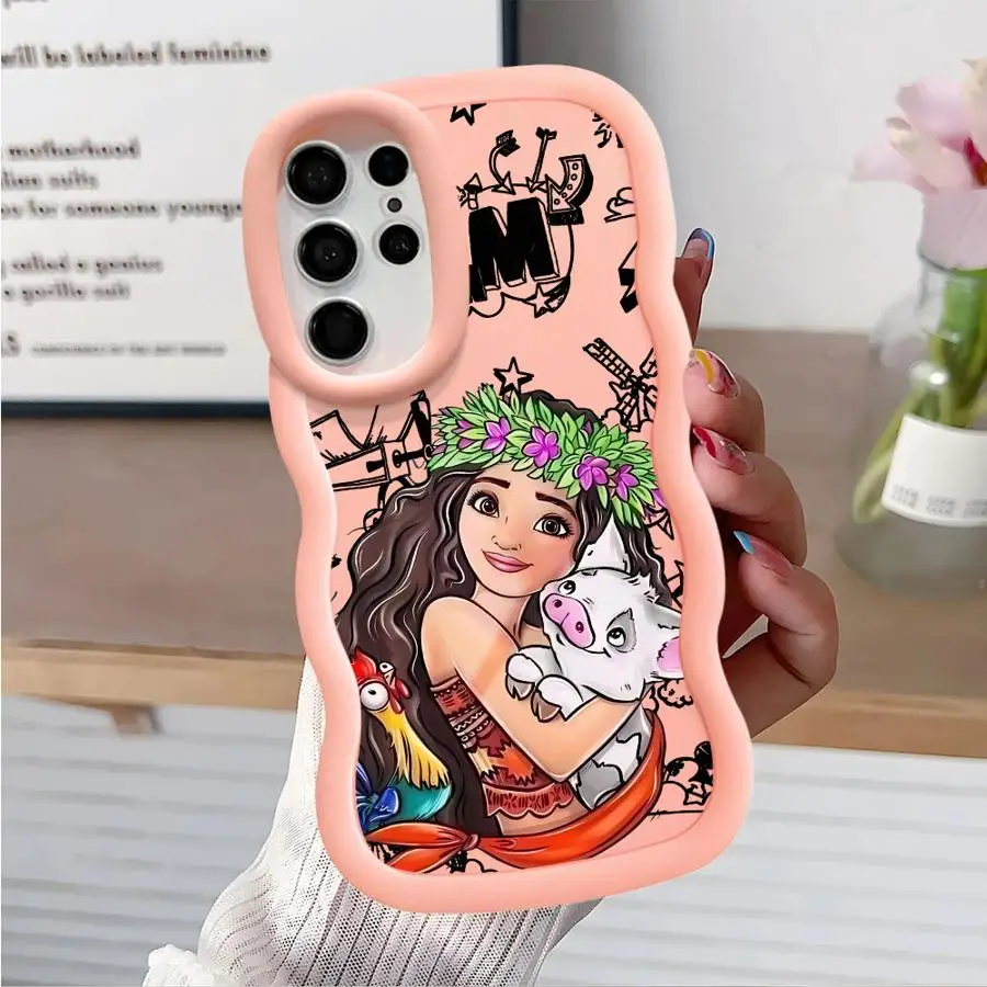 Funda para Samsung Galaxy S25 S24 S24 + S20 FE S25 + S21 S23 Plus S22 funda de teléfono Ultra suave Disney Minnie Mickey lindo - imagen 3