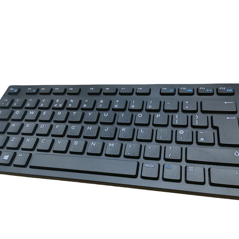 Teclado y ratón combinados inalámbricos con diseño del Reino Unido para ordenador portátil de oficina de escritorio Dell KM636 - imagen 3
