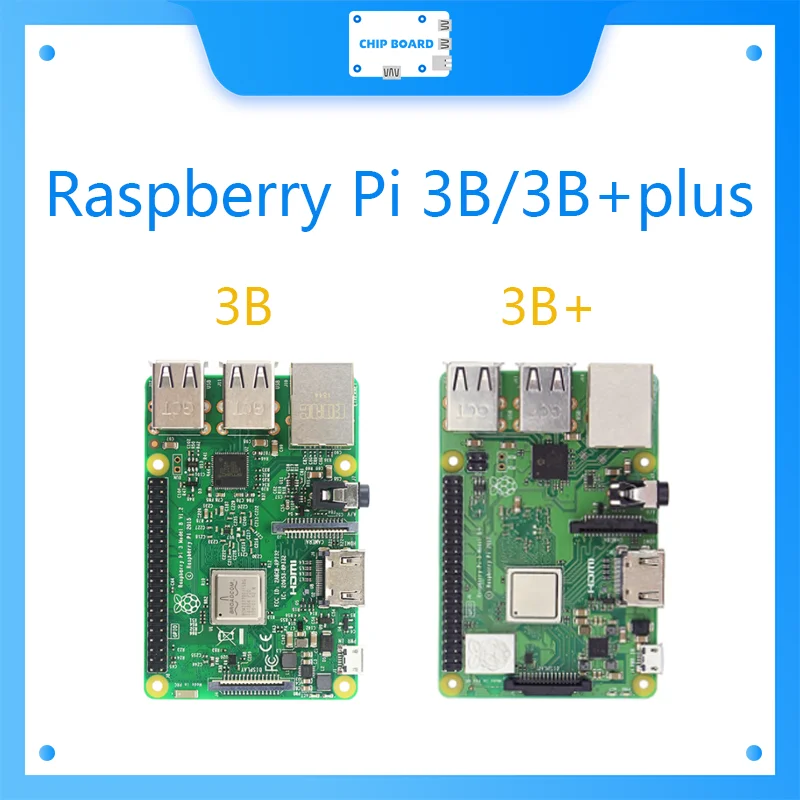 Element14-Raspberry Pi 3 Modelo B/B + Plus,3B +, la tercera generación Pi A 1,4 GHz 64-bit quad-core Cortex-A53 CPU - imagen 2
