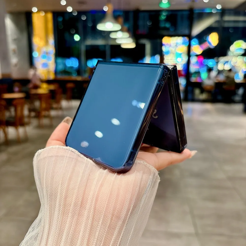 Para Samsung Galaxy Z Flip 7 funda protectora trasera transparente de PC dura de alta calidad para Samsung Z Flip 7 FE 6 5 carcasa de teléfono - imagen 2