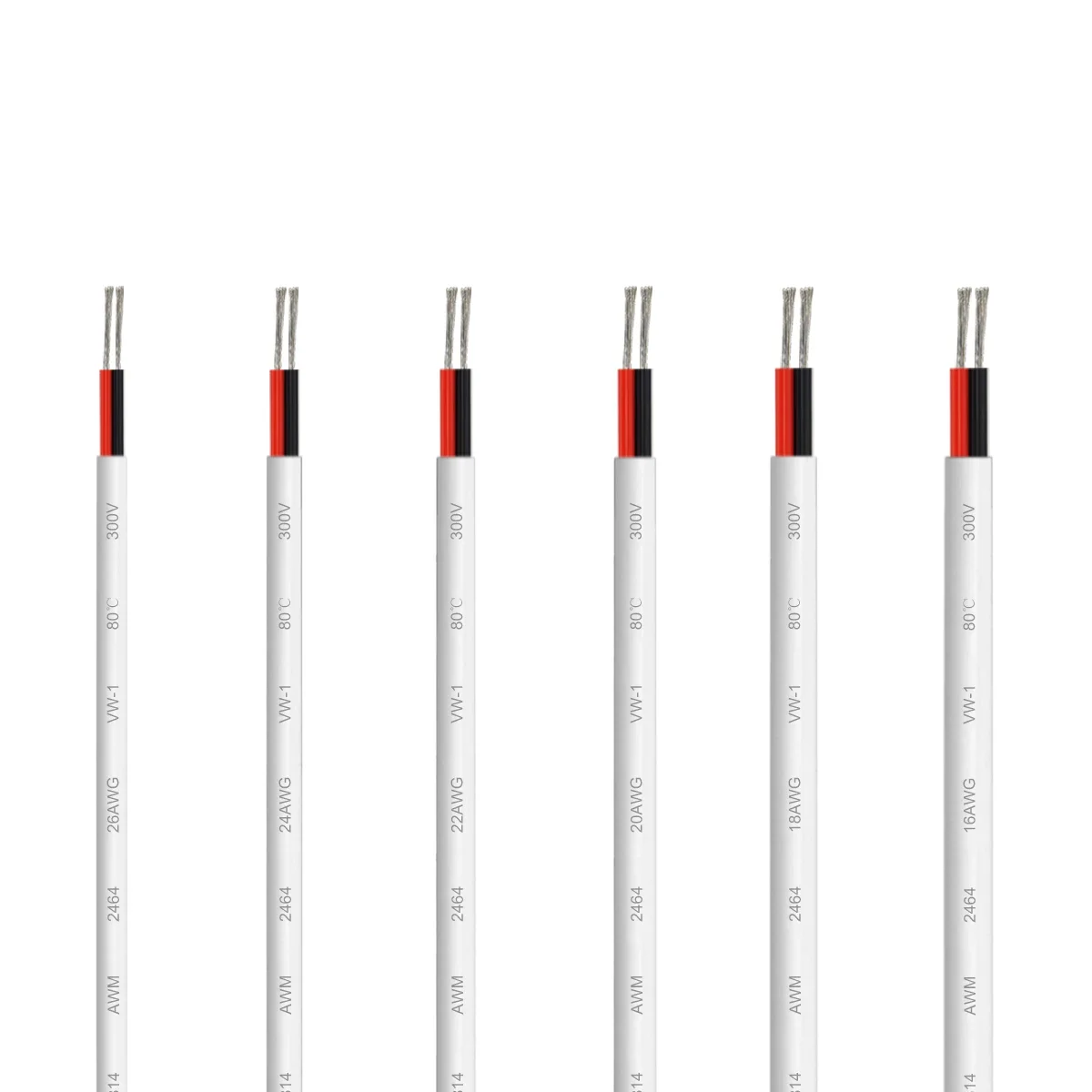 Cable eléctrico de 3 núcleos y 12V, 28 26 24 16 14 18 22 20 AWG, Cable redondo de cobre estañado para tira de luces LED automotrices, Audio de altavoz - imagen 5