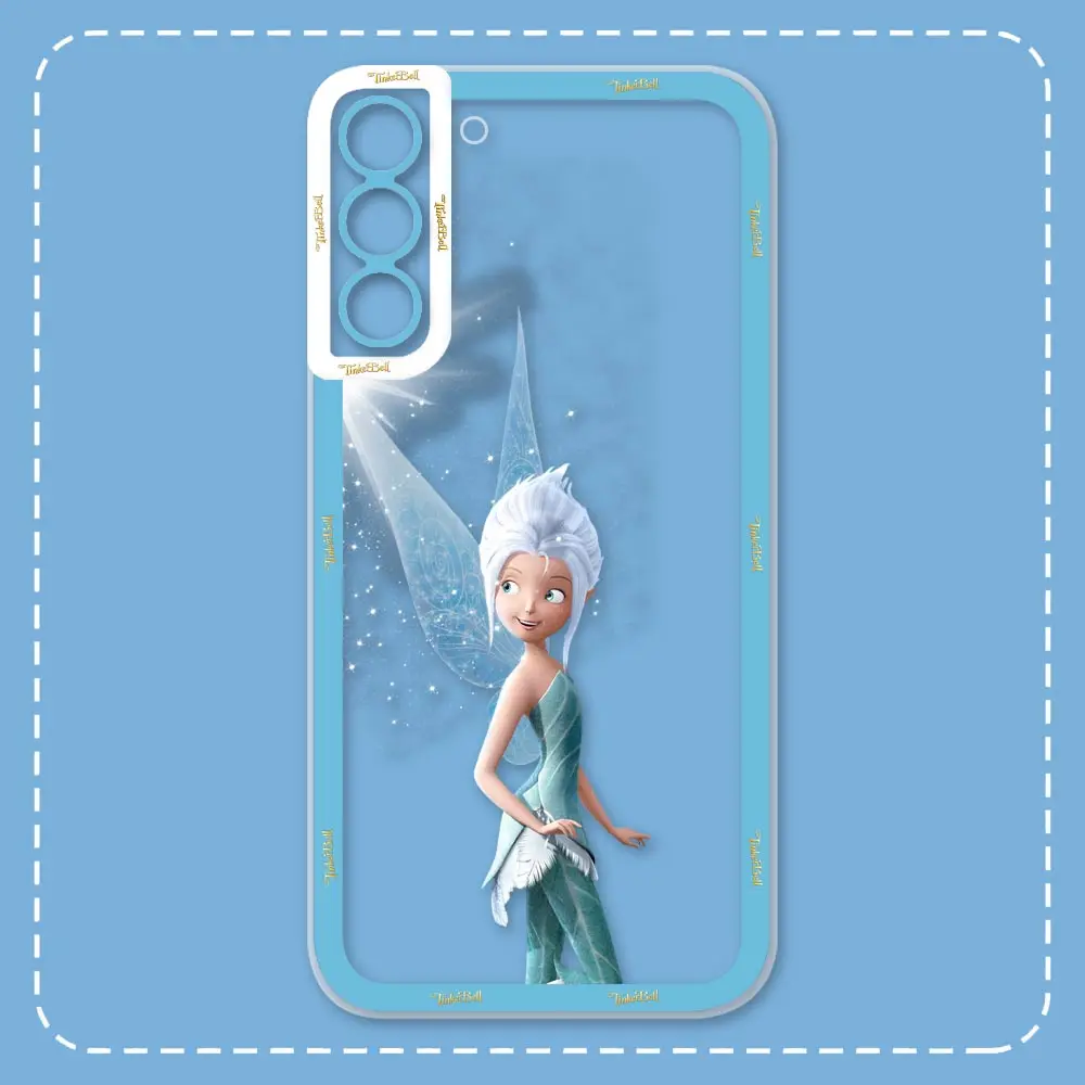 Bonita funda de teléfono T-Tinker Bell para Samsung Galaxy S24 S23 S22 S21 S20 FE Ultra S11 S10 Note 20 10 Ultra Plus Pro Lite A04 - imagen 4