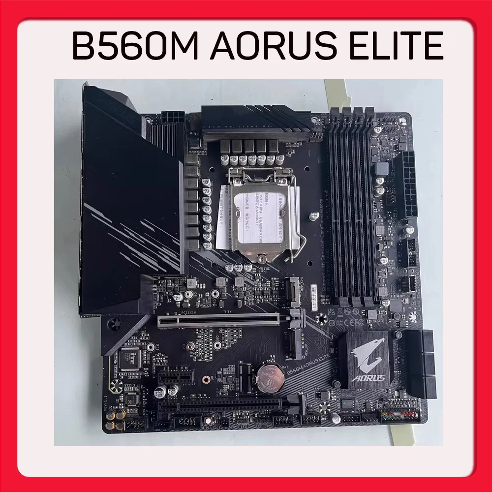 Placas Base LGA 1200 DDR4 128GB M-ATX B560 Placa Base M.2 SATA III USB3.0 B560M AORUS ELITE