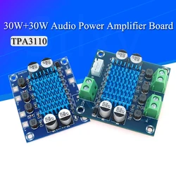 Amplificador Audio estéreo 2.0 canales 60W – Módulo TPA3110 DC 8-26V