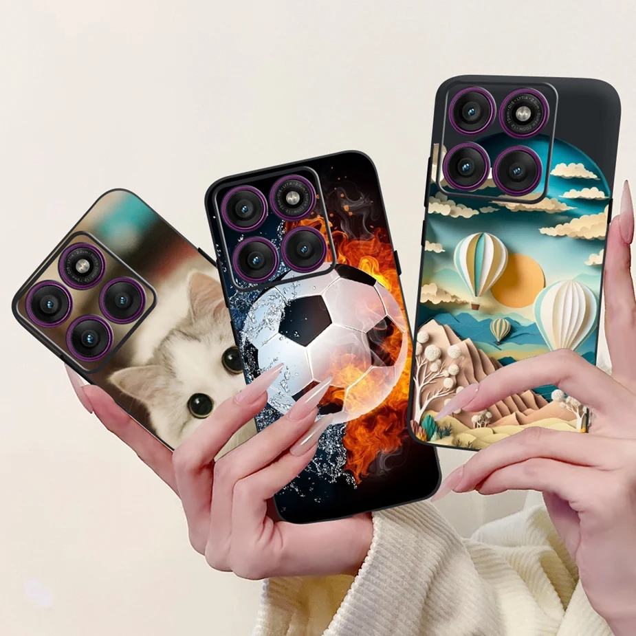 Para Motorola Edge 60 Pro funda XT2507-1 Linda funda pintada de moda funda de teléfono suave de TPU para Motorola Edge 60 Fusion Edge60 S Shell